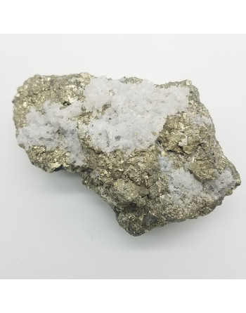 PYRITE CALCITE ATELIER 2F UNILLIANCE MINERAUX