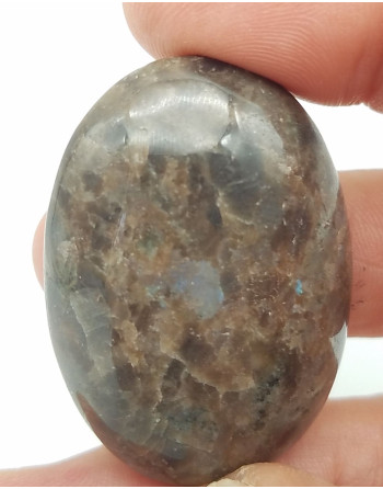 LARVIKITE MARRON UNILLIANCE MINERAUX