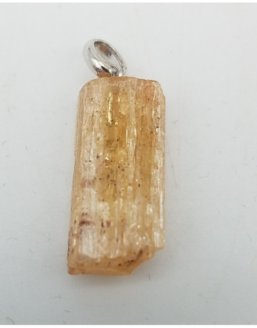 PENDENTIF TOPAZE IMPERIALE ATELIER 2F UNILLIANCE MINERAUX