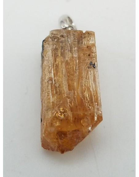 PENDENTIF TOPAZE IMPERIALE ATELIER 2F UNILLIANCE MINERAUX