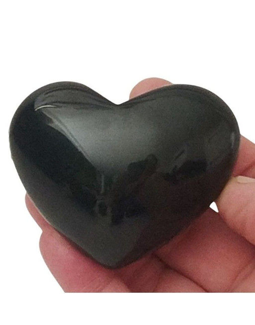 COEUR OBSIDIENNE OEIL CELESTE UNILLIANCE MINERAUX