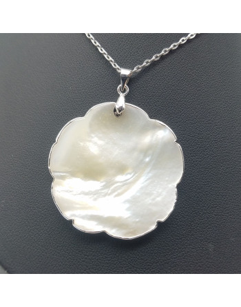 PENDENTIF NACRE ATELIER 2F UNILLIANCE
