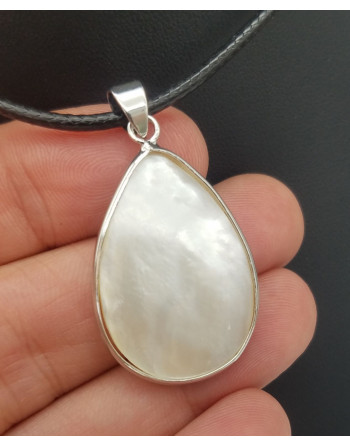 PENDENTIF NACRE UNILLIANCE MINERAUX