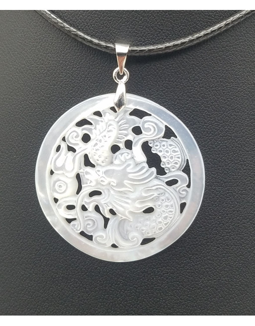 PENDENTIF NACRE UNILLIANCE MINERAUX