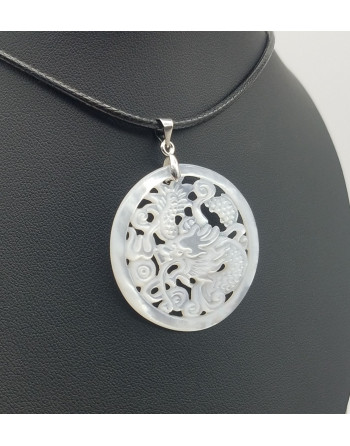 PENDENTIF NACRE UNILLIANCE MINERAUX