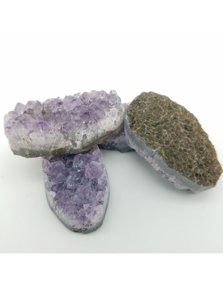 CABOCHON AMETHYSTE BRUTE ATELIER 2F UNILLIANCE MINERAUX