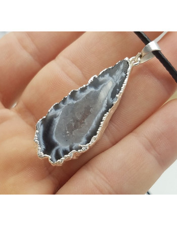 PENDENTIF AGATE ATELIER 2F UNILLIANCE MINERAUX