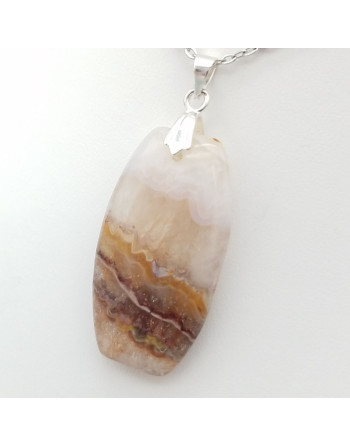 PENDENTIF AGATE ATELIER 2F UNILLIANCE MINERAUX