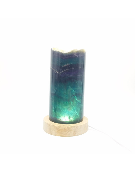 LAMPE FLUORITE UNILLIANCE MINERAUX GROSSISTE