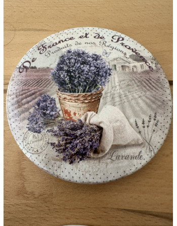 DESSOUS DE VERRE LAVANDE ATELIER 2F UNILLIANCE