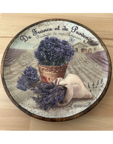 ASSIETTE LAVANDE ATELIER 2F UNILLIANCE