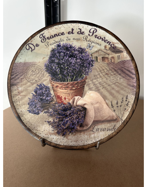 ASSIETTE LAVANDE ATELIER 2F UNILLIANCE