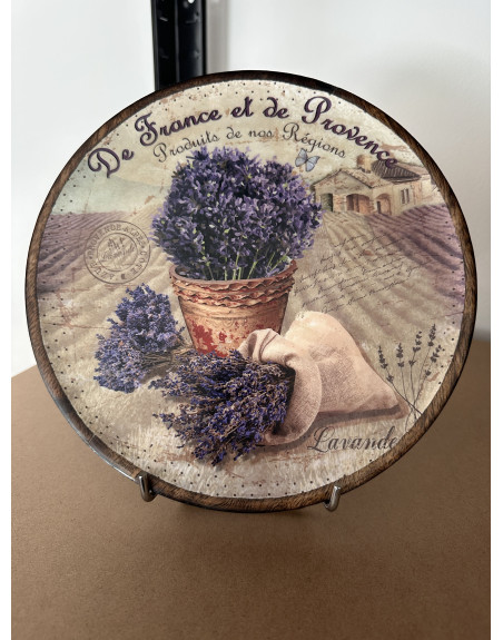 ASSIETTE LAVANDE ATELIER 2F UNILLIANCE