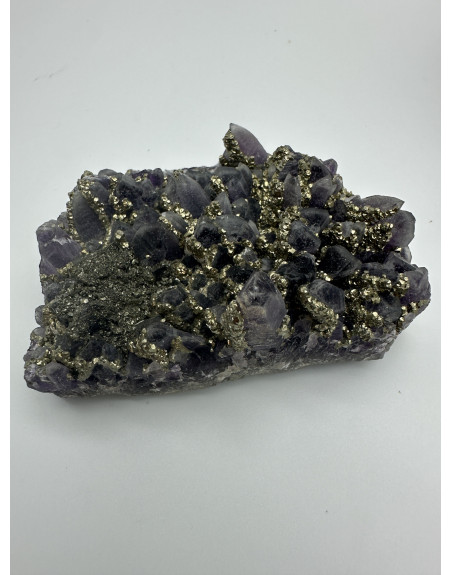PYRITE AMETHYSTE UNILLIANCE MINERAUX