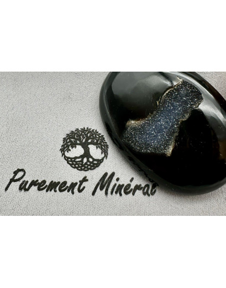 AGATE NOIRE ATELIER 2F UNILLIANCE MINERAUX