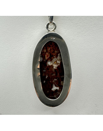 Monture artisanale en argent 925 poinçonné – pendentif cavansite