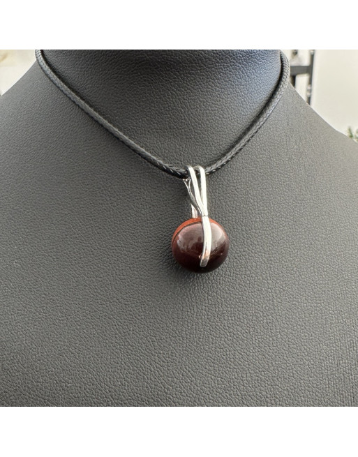 PENDENTIF OEIL DE TAUREAU ATELIER 2F UNILLIANCE MINERAUX