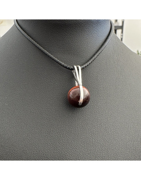 PENDENTIF OEIL DE TAUREAU ATELIER 2F UNILLIANCE MINERAUX