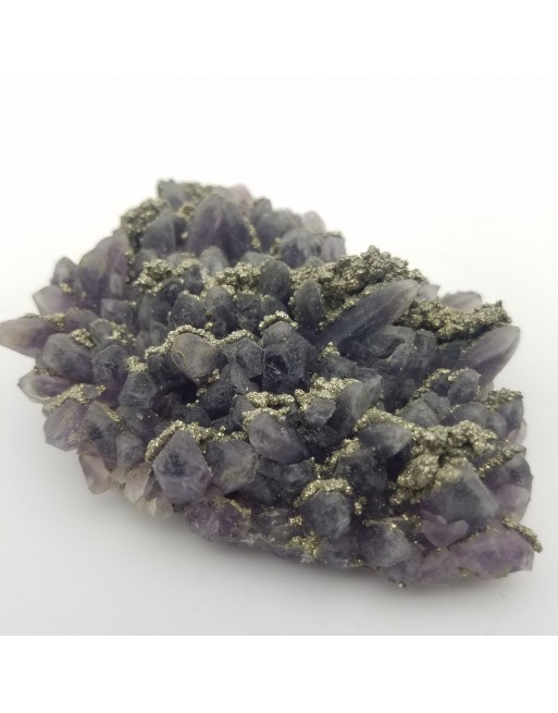 PYRITE AMETHYSTE UNILLIANCE MINERAUX