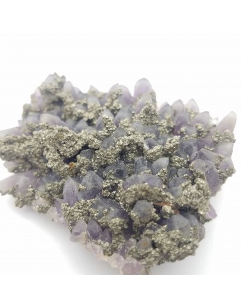 PYRITE AMETHYSTE UNILLIANCE MINERAUX